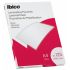 Ibico Gloss A4 250 Micras Carteras de Plastificar - Acabado Cristalino de Alto Brillo - Plastifica Papel, Fotos, Tarjetas de Visita, Recursos Escolares y Mas - Color Cristal