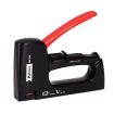 Petrus 295 Top Clavadora/Grapadora - Para Grapas 530/6 a 14mm y Pins Tipo 8 de 15mm - Ajuste de Potencia - Color Negro/Rojo