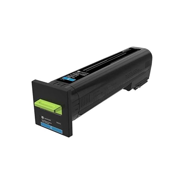 Lexmark CS820/CX820/CX825/CX860 Cyan Cartucho de Toner Original - 72K20C0/72K20CE
