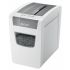 Leitz IQ Destructora de Papel Slim Home Office P4 - Silenciosa y Estilizada - 10 Hojas - Papelera 23L - Corte Confeti - Nivel de Seguridad Din P4 - Blanco