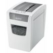 Leitz IQ Destructora de Papel Slim Home Office P4 - Silenciosa y Estilizada - 10 Hojas - Papelera 23L - Corte Confeti - Nivel de Seguridad Din P4 - Blanco