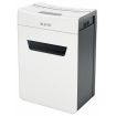 Leitz IQ Protect Premium 10x Destructora - Super Silenciosa y Compacta - Papelera Extraible - Tritura 10 Hojas - Capacidad Papelera 18L - Corte en Particulas Din P4 - Color Blanco