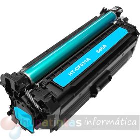 HP CF031A Cian Cartucho de Tóner Genérico - Reemplaza 646A