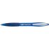Bic Atlantis Soft Boligrafo Retractil con Clip Metalico - Punta de 1mm - Cuerpo Transparente con Grip - Color Azul