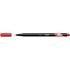 Bic Intensity Fine Rotulador de Punta Fina de 0.8mm - Trazo de 0.4mm - Tinta con Base de Agua - Color Rojo