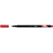 Bic Intensity Fine Rotulador de Punta Fina de 0.8mm - Trazo de 0.4mm - Tinta con Base de Agua - Color Rojo