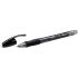 Bic Gel-ocity Illusion Boligrafo de Tinta Gel Borrable - Punta Media de 0.7mm - Recargable - Grip de Goma - Clip de Plastico - Color Negro