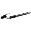 Bic Gel-ocity Illusion Boligrafo de Tinta Gel Borrable - Punta Media de 0.7mm - Recargable - Grip de Goma - Clip de Plastico - Color Negro