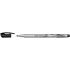 Bic Intensity Medium Rotulador de Punta Media de 0.8mm - Tinta con Base de Agua - Color Negro