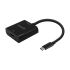 Aisens Conversor USB-C a HDMI 4K@30Hz - USB-C/M-HDMI/H - 15cm - Color Negro