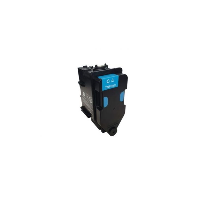 Konica Minolta TNP80 Cyan Cartucho de Toner Original - TNP80C/AAJW452