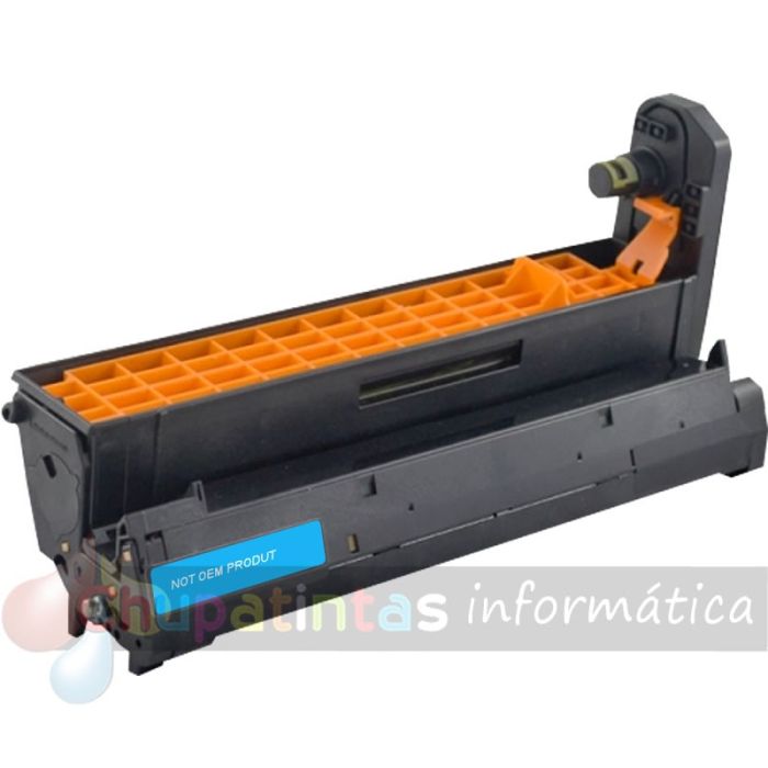 OKI C5600 / C5700 / C5800 / C5900 / C5500 / C5650 / C5750 / C5850 / C5950 / MC560 / C610 COMPATIBLE TAMBOR CIAN
