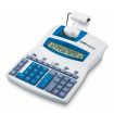 Ibico Calculadora Semi-Profesional 1221xNumeros Inteligentes - Inclinado, 12 Digitos Display Lcd - Impresion a 2 Colores - Velocidad de Impresion 24 Lineas por Segundo - Teclado Profesional - Blanco/Azul