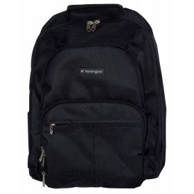 Kensington Mochila Sp25 para Portatiles - Alta Resistencia - Proteccion para Portatil - Capacidad Hasta 15,6" - Correas Acolchadas - Varios Bolsillos - Color Negro