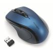 Kensington PRO Fit Raton Optico Inalambrico - Tamaño Medio - Conectividad Inalambrica de 2,4 Ghz - Diseño Ergonomico - Paneles de Goma Blanda - Sensor Optico de Alta Definicion - Color Azul