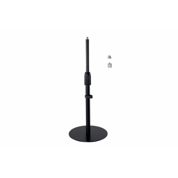 Kensington A1010 Soporte de Sobremesa Telescopico para Microfonos de Videoconferencia, Camaras Web y Sistemas de Iluminacion - Extensible de 305 a 483mm - Organizacion de Cables - Base Antideslizante - Configuracion Profesional