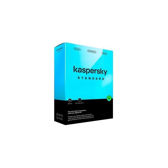 Kaspersky Standard Antivirus - 10 Dispositivos - Servicio 1 Año