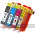 HP 655 Pack de 4 Cartuchos de Tinta Genéricos