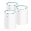 Cudy M1300 Pack de 3 Sistemas WiFi Mesh AC1200 Dual Band - 867Mbps en 5GHz, 300Mbps en 2,4GHz - 1x Puerto LAN 1000/100/10Mbps, 1x Puerto WAN 1000/100/10Mbps - 2 Antenas Internas