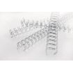 GBC Wirebind Encuadernacion de Alambre 3:1 No.4, 6mm - A4 Negro (100) - Negro Profesional