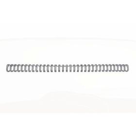 GBC Wirebind Encuadernacion de Alambre 3:1 No.5, 8mm - A4 Negro (100) - Duraderas - Proteccion de Espaciado de Precision - Construccion de Alambre de Doble Bucle - Flexible - Seguro - Amplia Gama de Tamaños y Colores - Profesional