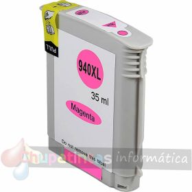 HP 940XL Magenta Cartucho de Tinta Genérico - Reemplaza C4908AE-1