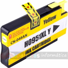 HP 951XL Amarillo Cartucho de Tinta Genérico - Reemplaza CN048AE/CN052AE-1