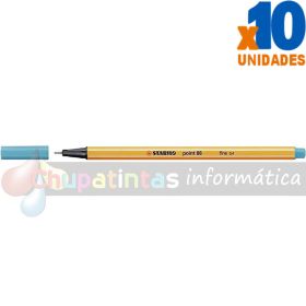 Stabilo Point 88 Rotulador de Punta Fina de Fibra Trazo 0.4 mm Azul Claro-1