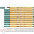 Stabilo Point 88 Rotulador de Punta Fina de Fibra Trazo 0.4 mm Turquesa-2