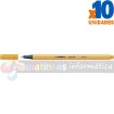 Stabilo Point 88 Rotulador de Punta Fina de Fibra - Trazo de 0.4 mm - Tinta con Base de Agua - Color Naranja