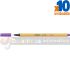 Stabilo Point 88 Rotulador de Punta Fina de Fibra Trazo 0.4 mm Violeta-1