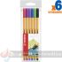 Stabilo Point 88 Pack de 6 Rotuladores colores surtidos-1