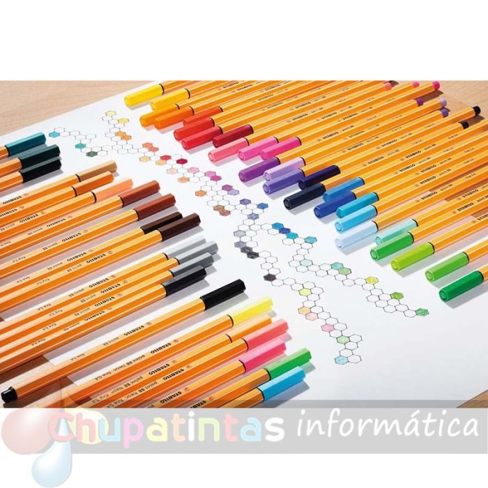 Stabilo Point 88 Pack de 15 Rotuladores colores surtidos-2