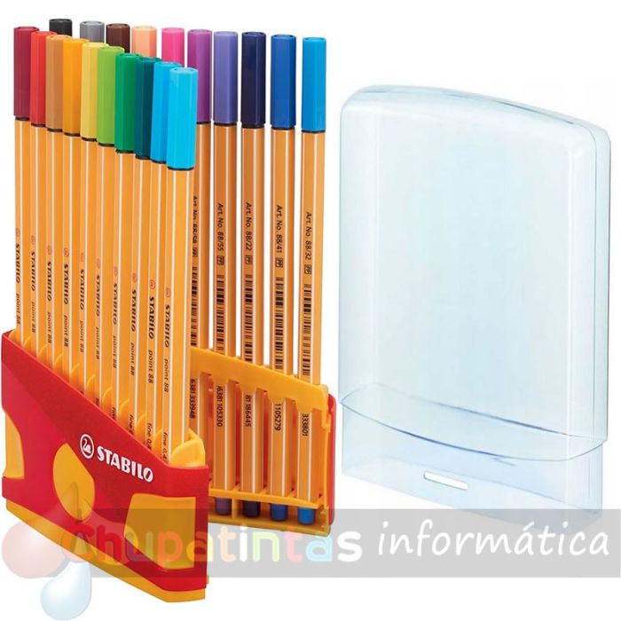 Stabilo Point 88 Pack de 20 Rotuladores colores surtidos-3