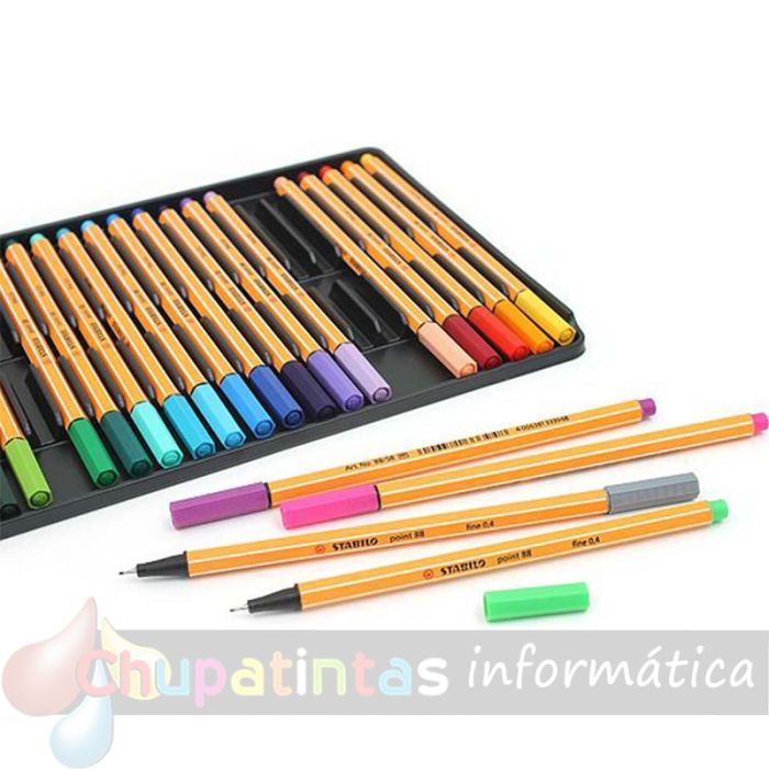 Stabilo Point 88 Pack de 25 Rotuladores colores surtidos-2