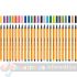 Stabilo Point 88 Pack de 25 Rotuladores colores surtidos-3