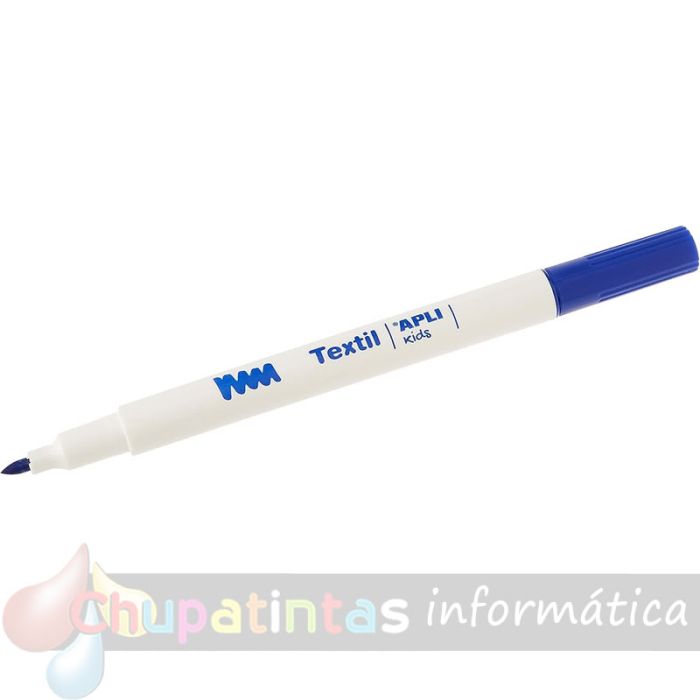 Apli Kids Rotuladores Textil - Pack 10 Unidades - 2.9mm -Colores Surtidos Resistentes Al Lavado-4