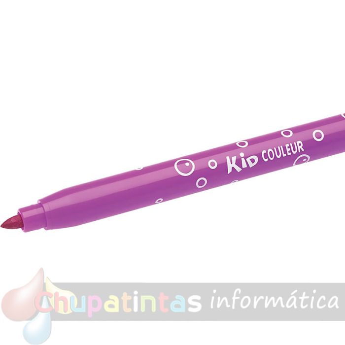 Bic Kids Couleur Pack de 24 Rotuladores - Punta Mediana - Lavable - Colores Surtidos-2