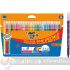 Bic Kids Couleur Pack de 24 Rotuladores - Punta Mediana - Lavable - Colores Surtidos-1