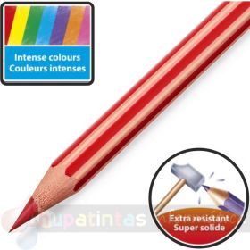 Bic Kids Evolution Stripes Caja de 12 Lápices de Colores Surtidos-3