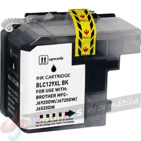 Brother LC129XL Negro Cartucho de Tinta Generico - Reemplaza LC129XLBK