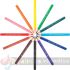 Bic Kids Evolution Triangle Pack de 12 Lápices de Colores Triangulares-4