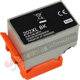 Epson 202XL Negro Cartucho de Tinta Genérico - Reemplaza C13T02G14010/C13T02E14010