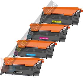 Samsung CLT-P404C Pack de 4 Cartuchos de Toner Genéricos