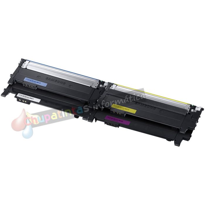 Samsung CLT-P404C Pack de 4 Cartuchos de Tóner Originales - SU365A-2