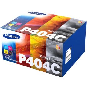 Samsung CLT-P404C Pack de 4 Cartuchos de Tóner Originales - SU365A-3