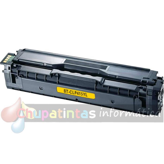 Samsung CLP415/CLX4195 Amarillo Cartucho de Tóner Genérico - Reemplaza CLT-Y504S/SU502A