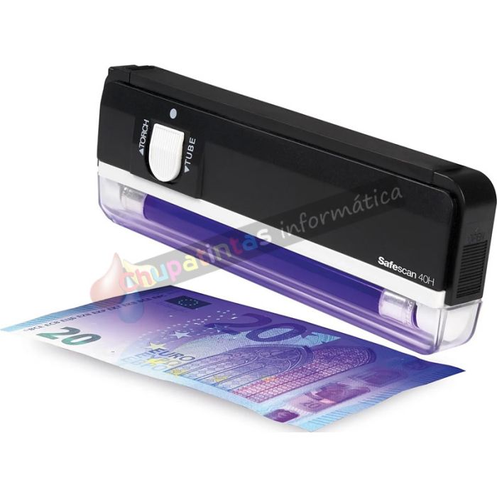 Safescan 40H Detector Portátil de Billetes Falsos-2
