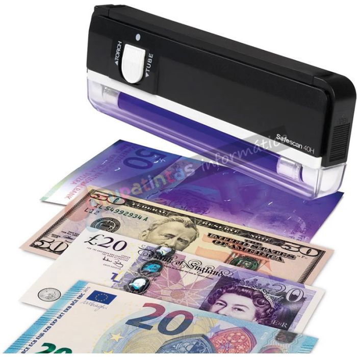 Safescan 40H Detector Portátil de Billetes Falsos-4