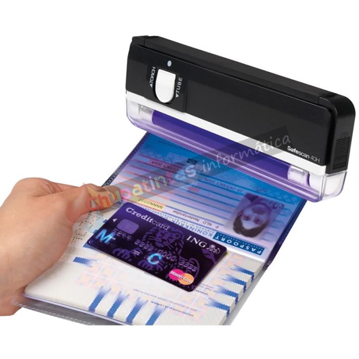 Safescan 40H Detector Portátil de Billetes Falsos-5